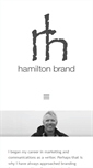 Mobile Screenshot of hamilton-brand.biz